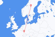 Loty z Strasburg, Francja do Östersund, Szwecja