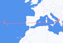 Flights from Pico Island, Portugal to Corfu, Greece