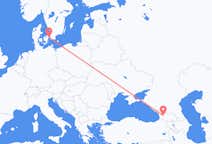 Flights from Kutaisi to Copenhagen