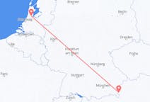 Flyrejser fra Salzburg, Østrig til Amsterdam, Holland