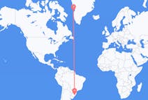 Flyg från Porto Alegre (kommun), Brasilien till Aasiaat, Grönland
