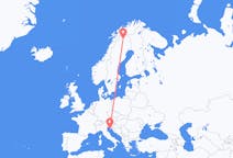 Flights from Pula, Croatia to Kiruna, Sweden