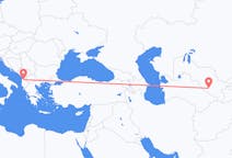 Flyg från Buchara, Uzbekistan till Tirana, Albanien