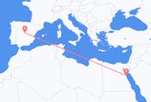 Flyrejser fra Hurghada til Madrid