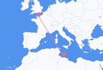 Flights from Tripoli, Libya to Caen, France