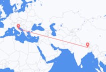 Flyreiser fra Biratnagar, Nepal til Pescara, Italia