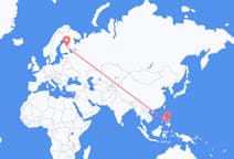 Flyrejser fra Panglao, Filippinerne til Kuopio, Finland