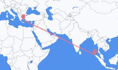 Flights from Banda Aceh, Indonesia to Parikia, Greece
