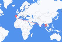 Flights from Kawthaung Township to Lisbon