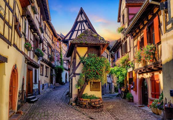 Alsace Colmar, keskiaikaiset kylät ja linna pienryhmäpäiväretki Strasbourgista