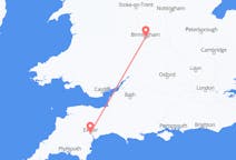 Flights from Exeter, the United Kingdom to Birmingham, the United Kingdom