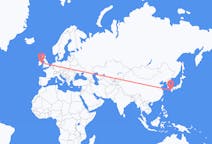 Flyg från Nagasaki, Japan till Dublin, Irland