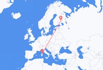 Flights from Joensuu, Finland to Olbia, Italy