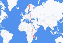 Flights from Quelimane, Mozambique to Luleå, Sweden