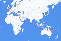 Flyreiser fra Gold Coast, Australia til La Rochelle, Frankrike