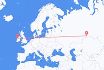 Flights from Kurgan, Kurgan Oblast, Russia to Knock, County Mayo, Ireland
