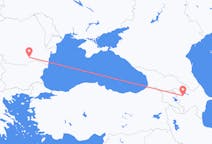 Flyreiser fra Gandsja, til București