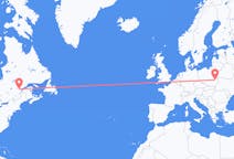 Flights from Saguenay, Canada to Lublin, Poland