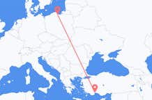 Flug frá Gdańsk til Antalya