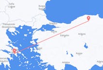 Flüge von der Stadt Kastamonu in die Stadt Athen