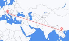越南出发地 奠邊府市飞往越南目的地 威尼斯的航班