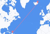 Flights from Puerto Plata to Egilsstaðir