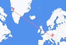 Vluchten van Graz naar Ilulissat