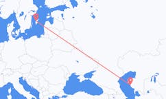 Flyrejser fra Aqtau, Kasakhstan til Visby, Sverige