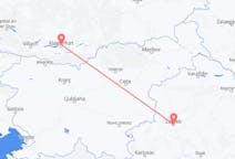 Flyg från Zagreb, Kroatien till Klagenfurt, Österrike