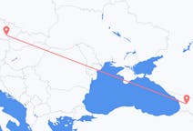 Flyrejser fra Kutaisi, Georgien til Brno, Tjekkiet