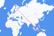 Flyrejser fra Labuan Bajo, Indonesien til Rovaniemi, Finland