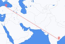 Flights from Rajahmundry, India to Samsun, Turkey