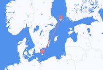 Vuelos de mariehamn, Islas Åland a Bornholm, Dinamarca