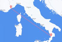 Flyrejser fra Nice til Lamezia Terme