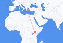 Flyreiser fra Nairobi, Kenya til Khania, Hellas