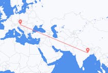 Vols de Ranchi, Inde pour Graz, Autriche