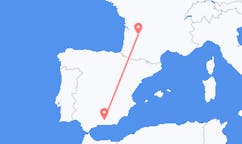 Loty z Bergerac, Francja do Granady, Hiszpania