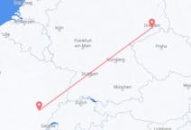 Flights from Dole, France to Dresden, Germany
