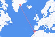 Flüge von Marrakesch, Marokko nach Kulusuk, Grönland