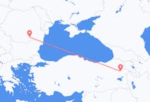 Vols depuis la ville de Bucarest vers la ville d'Ağrı
