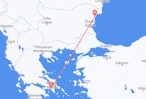 불가리아발 바르나, 그리스행 아테네 항공편