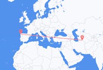 Flights from Ashgabat to Santiago De Compostela