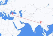 Flights from Silchar, India to Ankara, Turkey