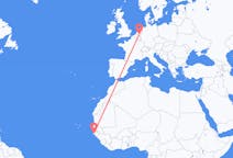 Flyrejser fra Ziguinchor, Senegal til Eindhoven, Holland