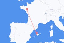 Flyrejser fra Nantes til Palma