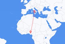 Flights from Asaba, Nigeria to Palermo, Italy
