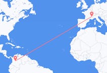 Flights from Bogotá to Grenoble