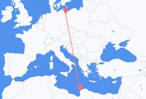 Flyrejser fra Benghazi til Stettin