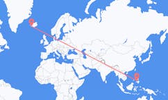 出发地 菲律宾朗芒芽地目的地 冰岛雷克雅未克的航班