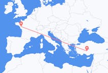 Flights from Konya, Turkey to Nantes, France